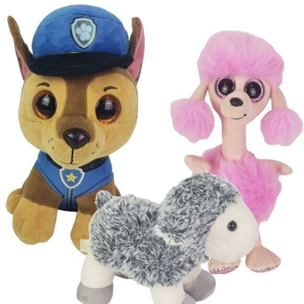 Paw Patrol Beanie Lamb Friends Plush Toy Set‎ x3